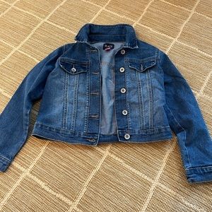 Childrens Place girls jean jacket - mint condition 7/8